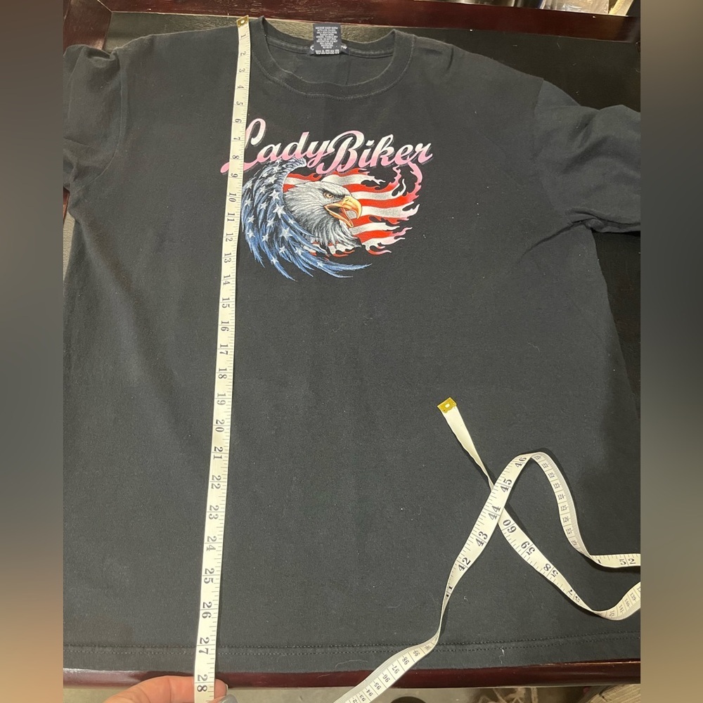 Lady Biker long sleeved tee size large - Picture 7 of 7